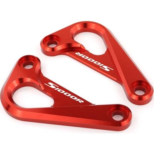Fit For BMW S1000R 2014 2015 2016 2017 2018 2019 Rear Subframe Racing Hooks Tie Down Holder CNC Billet Aluminum