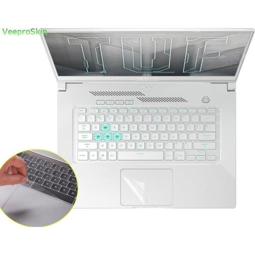2PCS Matte Touchpad Protective film Sticker Protector For ASUS TUF Dash F15 FX516PR FX516P FX516 PR FX 516 2021 15.6 TOUCH PAD