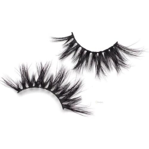 1 pair 3d stereo Mink Eyelashes Natural Black False Eyelashes Long Cross Fake Eye Lashes Extension accessory Makeup lash