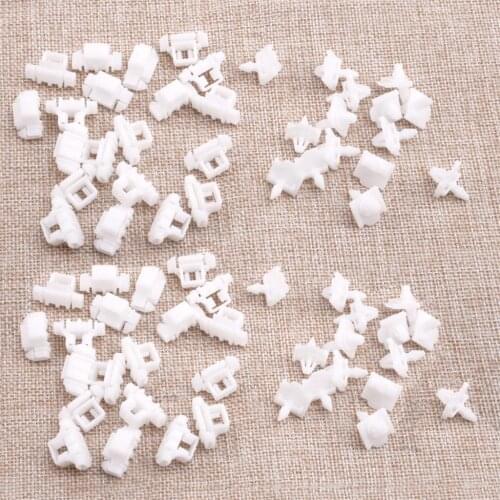 A0019884981 70Pcs/Set Door Quarter Panel Moulding Trim Clip Clamp Fairing Fit for Mercedes Benz W124 W201 S124 A124 C124 1993