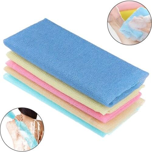Bath Sponge Bath Towel Shower Nylon Mesh Body Cleaning Mesh Washcloths Soap Shower Gel Foams Maker