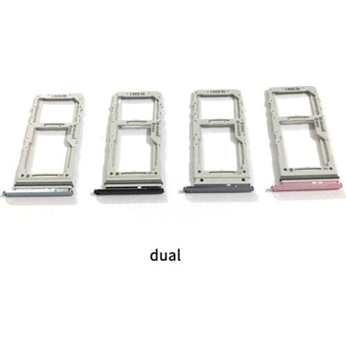 50PCS Sim Tray Holder For Samsung Galaxy S20 / S20 Plus / S20 Ultra SIM Card Tray Slot Holder Adapter Socket Repair Parts