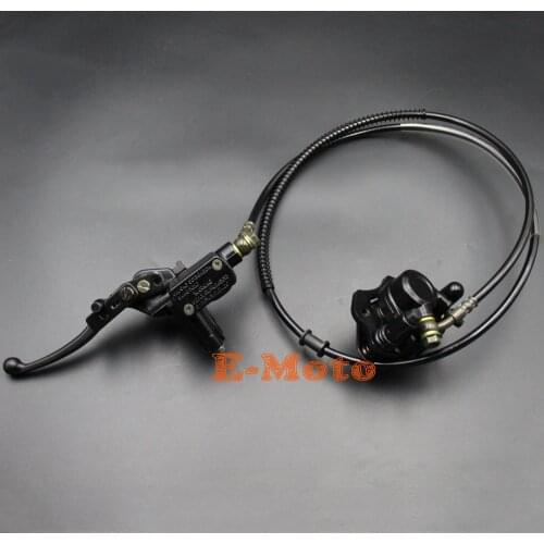 Hydraulic Rear Disc Brake Caliper System Pads 110cc 125cc ATV Quad Pit Pro Dirt Bike Gokart Buggy new E-Moto