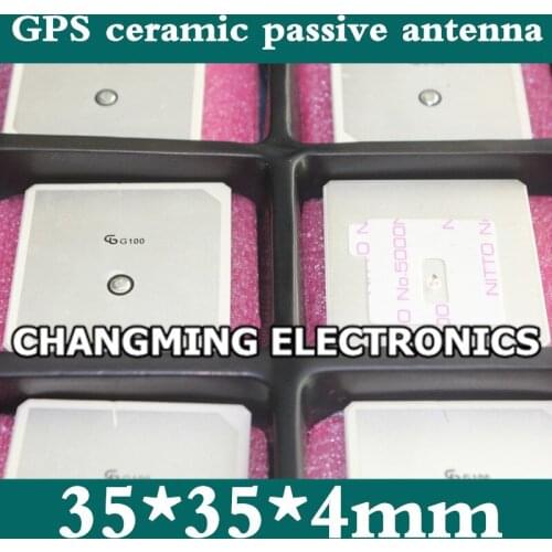 GPS ceramic passive antenna 35*35*4mm high-gain model aircraft robot NEO-M8N(working 100% Free Shipping)10PCS
