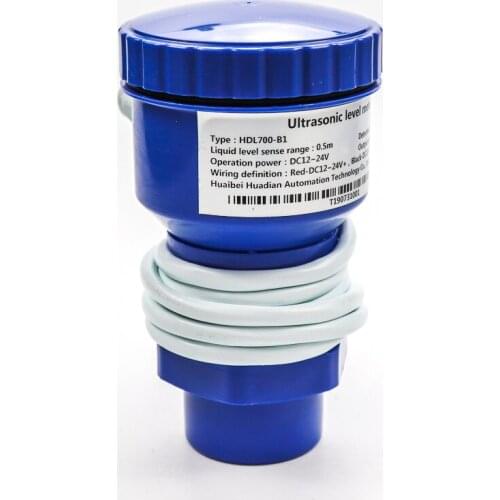 4-20ma 24VDC small blind area 0.15m ultrasonic level meter for milk tank measurment water tank level sensor