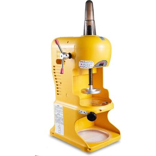 Commercial Automatic Ice Crusher Machine Electric Ice Shaver Multiple Colors Can Be Selected