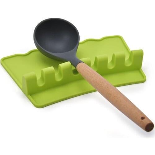 Kitchen Accessories Spoon Rest Fork Shelf Spoon Spoon Holder Kitchen Storage Organizer Utensil Rest For Convenience Cooking Tool