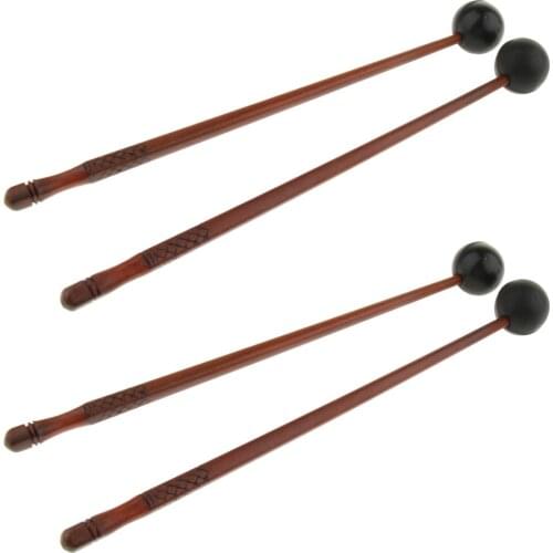 4pcs Percussion Mallets Beaters For Drum Glockenspiel Handpan Parts