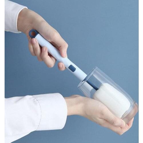 Cup Brush Detachable Deep Cleaning Ability Plastic Kitchen Washing Brush Tools for Home