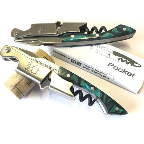 Showingfine Household Wine opener Professional Waiters Corkscrew Resin Bottle Opener suitable for opening red wine or beer