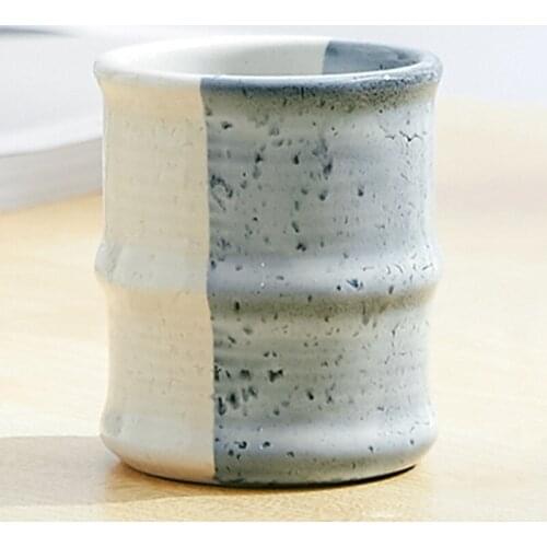 Vintage Water Mug Japanese Ceramic Tea Bowl Big Volume Pottery Teacup Container Teaware Drinkware restaurant cuisine cup