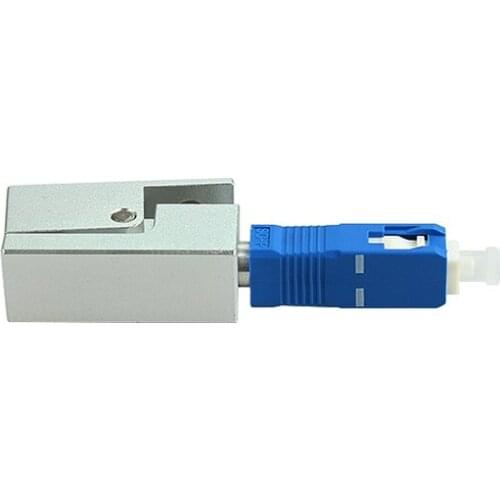 Free Shipping Fiber Optic Adapter Square Type Bare Fiber Adapter SC