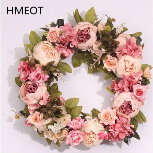  Artificial Flower Wreaths