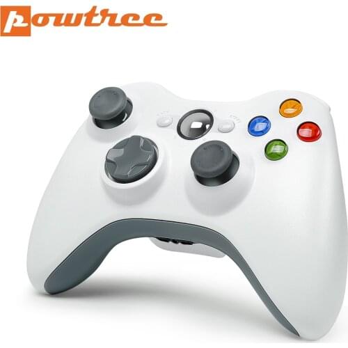 Powtree Wireless Game Controller For Xbox360 2.4GH Gamepad Joystick For XBOX360 Joypad For Microsoft PC Windows 7, 8, 10