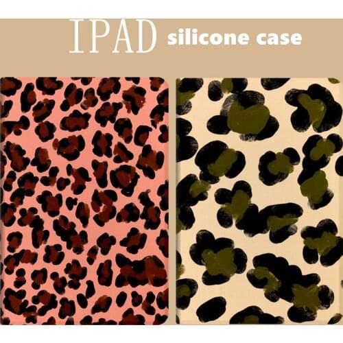 Fashion Leopard Brand ipad case For Air 4 iPad Pro 2020 10.5 10.2 9.7 inch 8th Generation 7th 12.9 Pro 2018 2019 Mini 4 5 Case