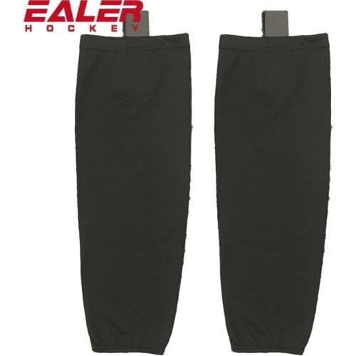 COLDINDOOR 100% polyester Black Ice Hockey Socks For Training In Stock