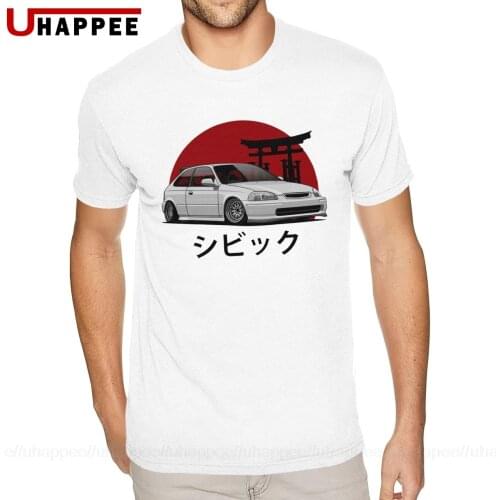 Race Car JDM T Shirt Youth Korean Men Fashion Tshirt Man Short Sleeves Cheap Brand Clothing