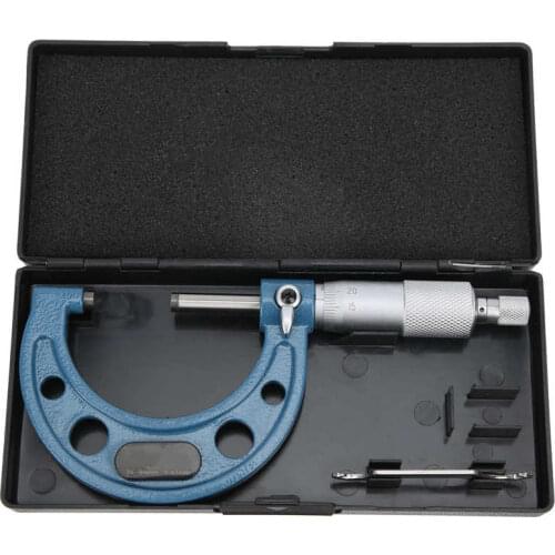 25-50mm Micrometer Spiral Type Outer Diameter Scale Measuring Instrument High Accuracy Gauge Caliper