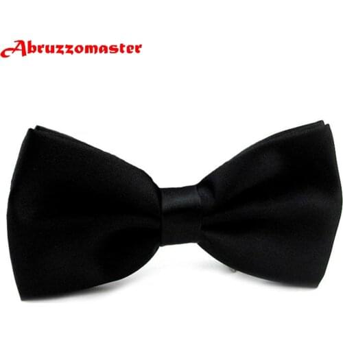 Abruzzomaster Man Bow Ties Western style Suits Bow Ties Custom made Color for Bow Ties 1 Piece Mens Wedding Bow Ties