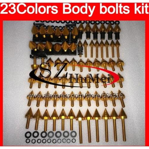 Fairing bolts full screw kit For KAWASAKI NINJA Z1000 03 04 05 06 07 08 09 10 11 12 13 KZ1000 03-13 Windscreen bolt screws Nuts