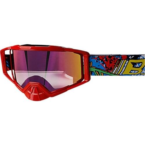 BSDDP Motocross Glasses Motocross Helmets Outdoor Motorcycle Ski Goggles Windproof And Dustproof Riding Motorcycle Goggles