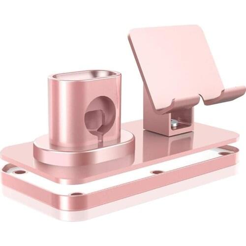 3 in 1 Charging Stand For Apple Watch 5 4 3 2 1 iPhone 11 X XS XR 8 Airpods Pro Charger Dock Station Phone Watch Charger Holder
