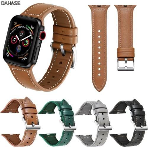 Sport Silicone Leather Band For Apple Watch Series 5 4 3 2 1 Strap Women Men Wristband For iWatch 44mm 40mm 42mm 38mm Bracelet