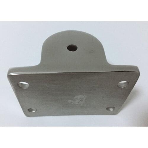 Boat Hand Rail 90 Degree 7/8" Rectangular Base Stainless Steel 316