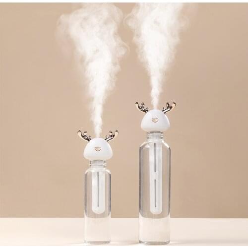 Cute Mini Essential Oil Diffuser Car Portable USB air Humidifier Adjustable Height Ultrasonic Mist Maker Fogger Aroam Difusor