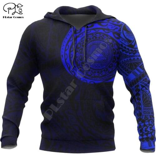 PLstar Cosmos 3DPrint Tonga Polynesian Hawaii Samoa Warrior Tattoo Harajuku Streetwear Funny Zip Hoodies/Sweatshirt/Jacket/a7