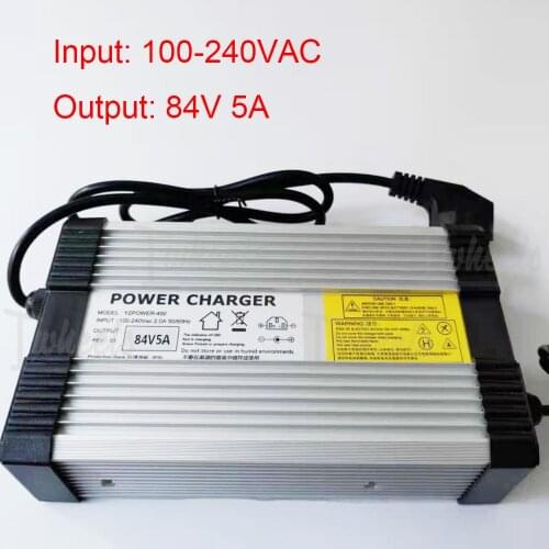 Quick charger for KS16X KS18L KS18XL 84V 5A charger KS wheels electric unicycle charger