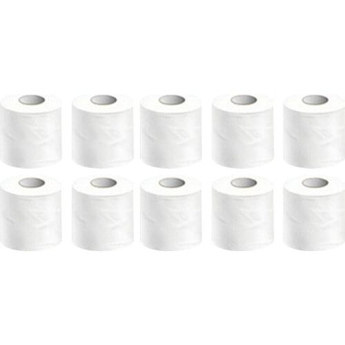 3-Ply Toilet Paper, Home Kitchen Toilet Tissue, Soft, Strong and Highly Absorbent Hand Towels for Daily Use, 10 Rolls