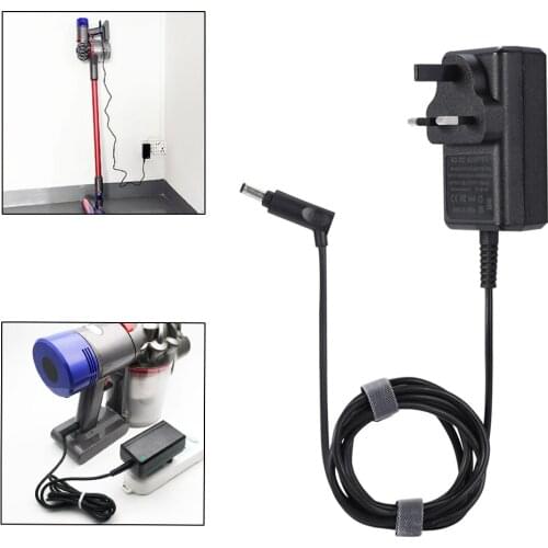 Cordless Vacuum Cleaner Adapter Charger Power Supply Cord for V7 DC59 DC74 Series, UK Type