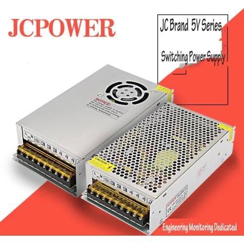 DC5V Switching Power Supply 2A 3A 5A 6A 8A10A 12A 20A 30A 40A 50A 60A 70A Safety Monitor DC Source Power Adapte