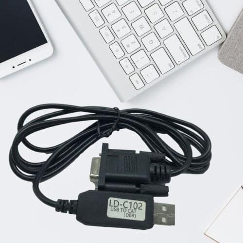 1.5m Flexible C-AT Dedicated USB Data Cable Portable Interface Compatible for Various Rs 232 USB to Serial Adapter Cable