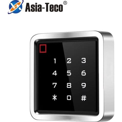 IP65 Waterproof Touch 125Khz Rfid Access Control With 2000 Users RFID Door Access Control System Metal touch Keypad