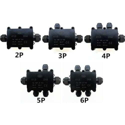 IP68 Waterproof Junction Box Outdoor Underground Line Sleeve Connectors Wire Protective Junction Boxes