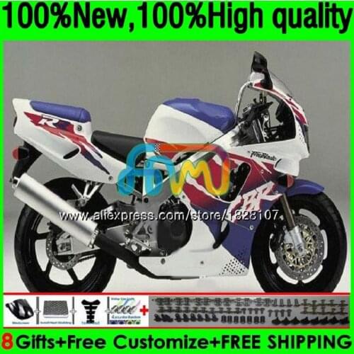 Kit For HONDA CBR 893RR CBR900RR CBR893RR Purple white 89 90 91 92 93 149BS.28 CBR900 CBR893 RR 1989 1990 1991 1992 1993 Fairing