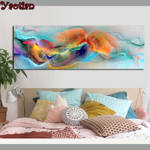 Colorful Cloud Abstract Art 5d Diamond Painting Full Square New Arrivals Mosaic Home Decoration Embroidery Stickers Diamond Art