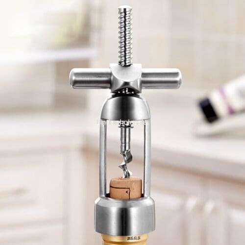 Good quality 304 stainless steel cross screw red wine bottle opener,Wine screwdriver,Kitchen accessories