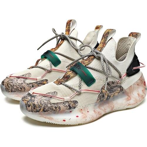 Men Casual Shoes Comfortable Lace Up Mesh Sneakers Man Outdoor Walking Footwear Male Summer Breathable Mens Shoes Zapatos Homme