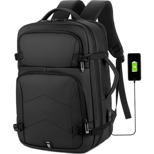Men Business backpack waterproof 15.6inch Laptop Backpack fashion travel bag USB charging school Backpack Large capacity Mochila