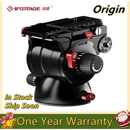 Ifootage K7 Panoramic Tripod Head Hydraulic Fluid Video Head For Tripod monopod Camera Holder Stand Mobile SLR DSLR payload 7kg