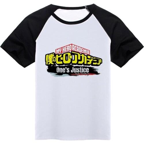 My Boku no Hero Academi shirts My Hero Academia Bakugou Katsuki Cosplay Todoroki Shouto high uniform costume tshirt tee