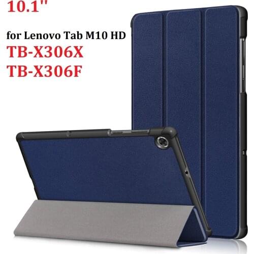 Ultra Slim Tablet Case For Lenovo Tab M10 HD TB-X306X TB-X306F 10.1" Stand Cover for Lenovo Tab M10 HD 2nd Generation Case