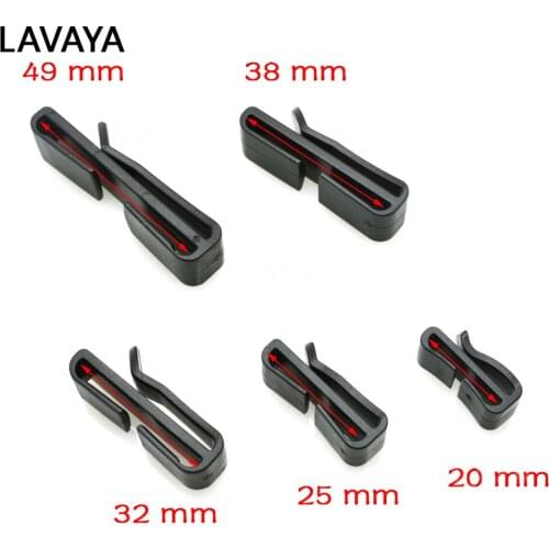 10pcs/pack Quick Slip Keeper Buckle clip Slider Black For Molle Tactical backpack Adjusting strap webbing 20/25/32/38/49mm