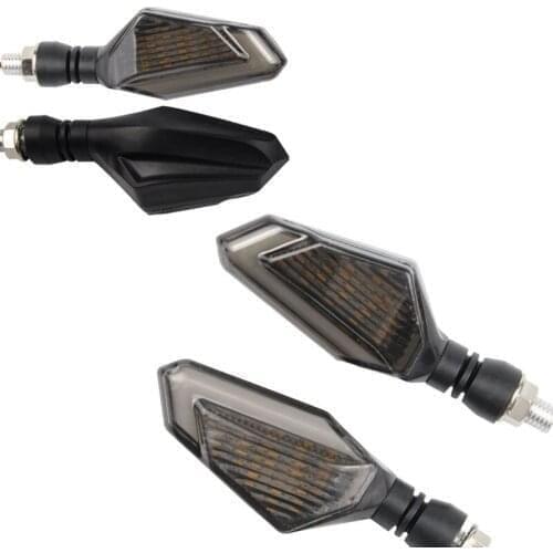 2pcs 12V 9W Motorcycle Amber 3528 LED Turn Signal Indicator Light Blue Day-time Running Lamp For Scooter Off Road IPX6