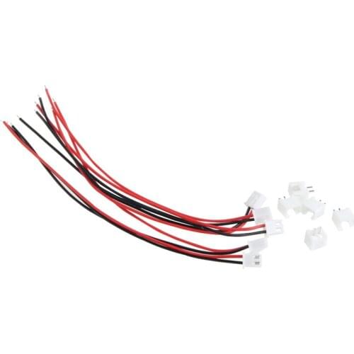 50 Sets JST XH 2.5 2 Pin Battery Connector Plug Female Male With 150MM Wire GXMB