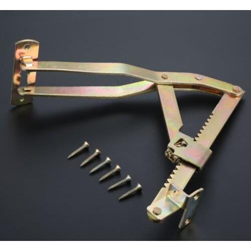 70kg - 80kg Adjustable Folding Lifting Bracket Sofa Armrest Hinge Massage Table Lifter Furniture Hardware Accessories With Screw