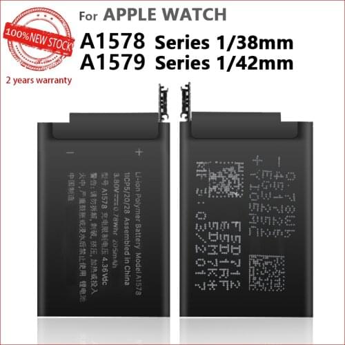 100% New A1578 A1579 For Apple watch Series 1 A1578 38mm A1579 42mm Watch High Quality Batteries With Tracking number